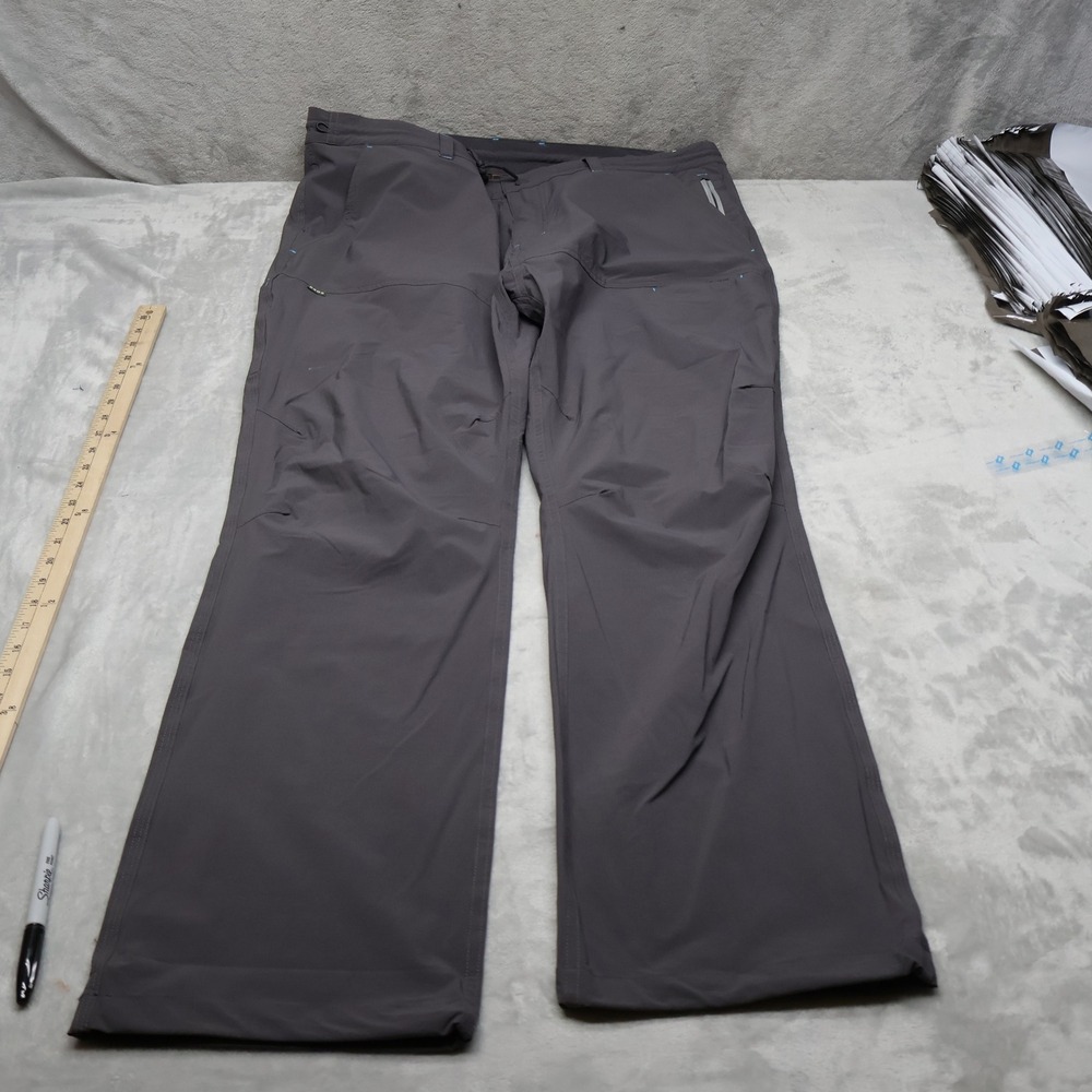 Howler Bros Pants Men 40x34 Gray Ripstop Stretch Outdoor Hiking Gorpcore Trouser